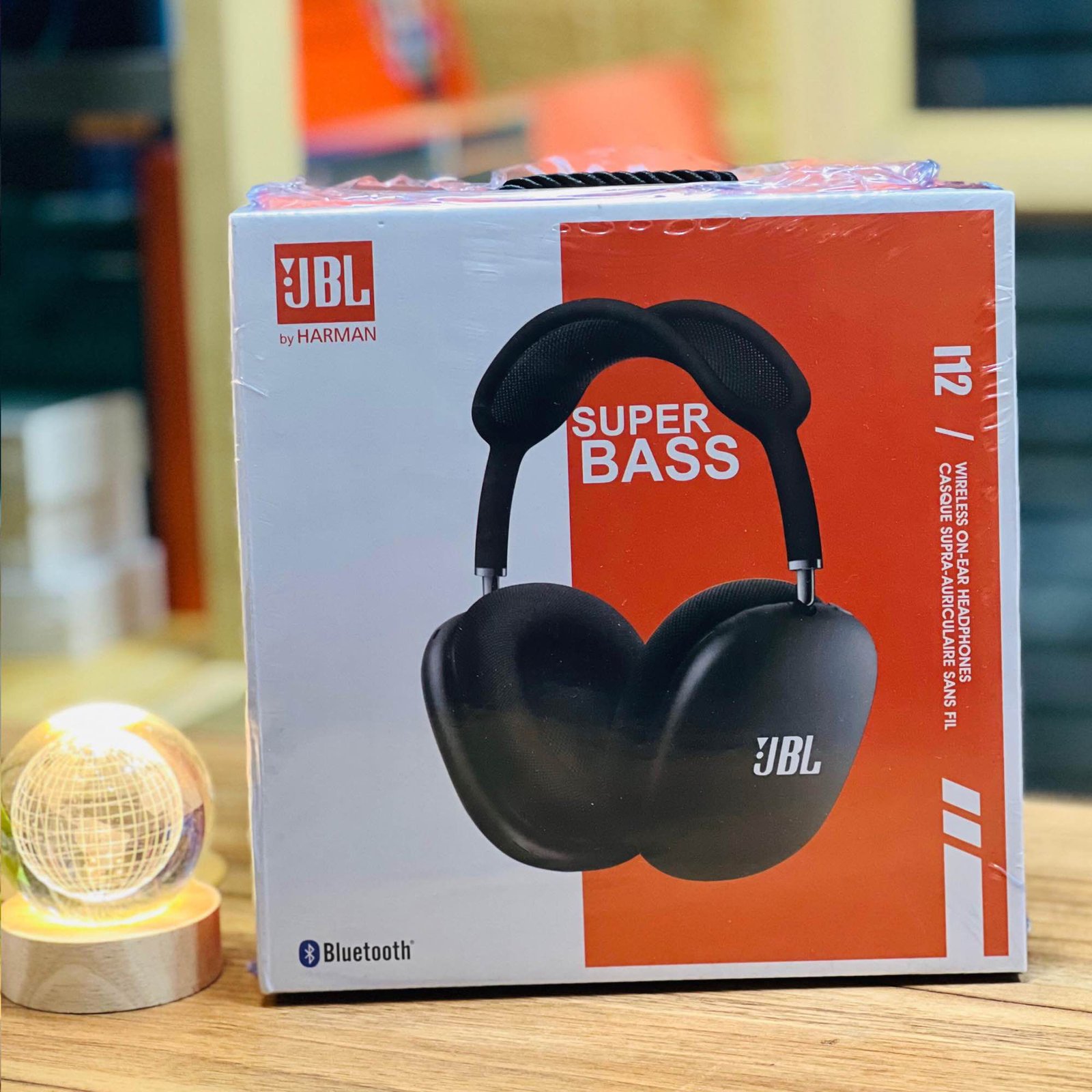 JBL i12 Super Bass Wireless Bluetooth Headphones – High Quality Stereo Sound